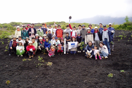 2007年6月 富士山植樹参加者